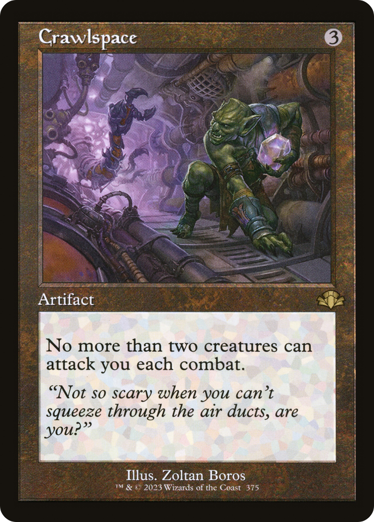 Image of Crawlspace (Retro Frame) (DMR-375) - Dominaria Remastered Foil