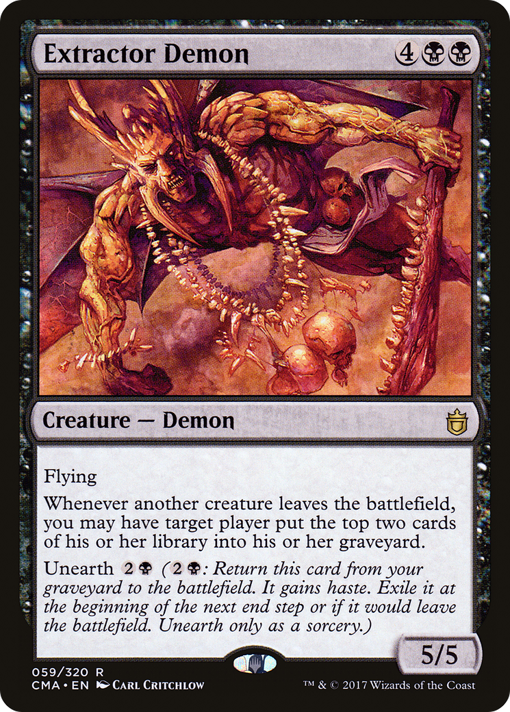 Image of Extractor Demon (CMA-059) - Commander Anthology