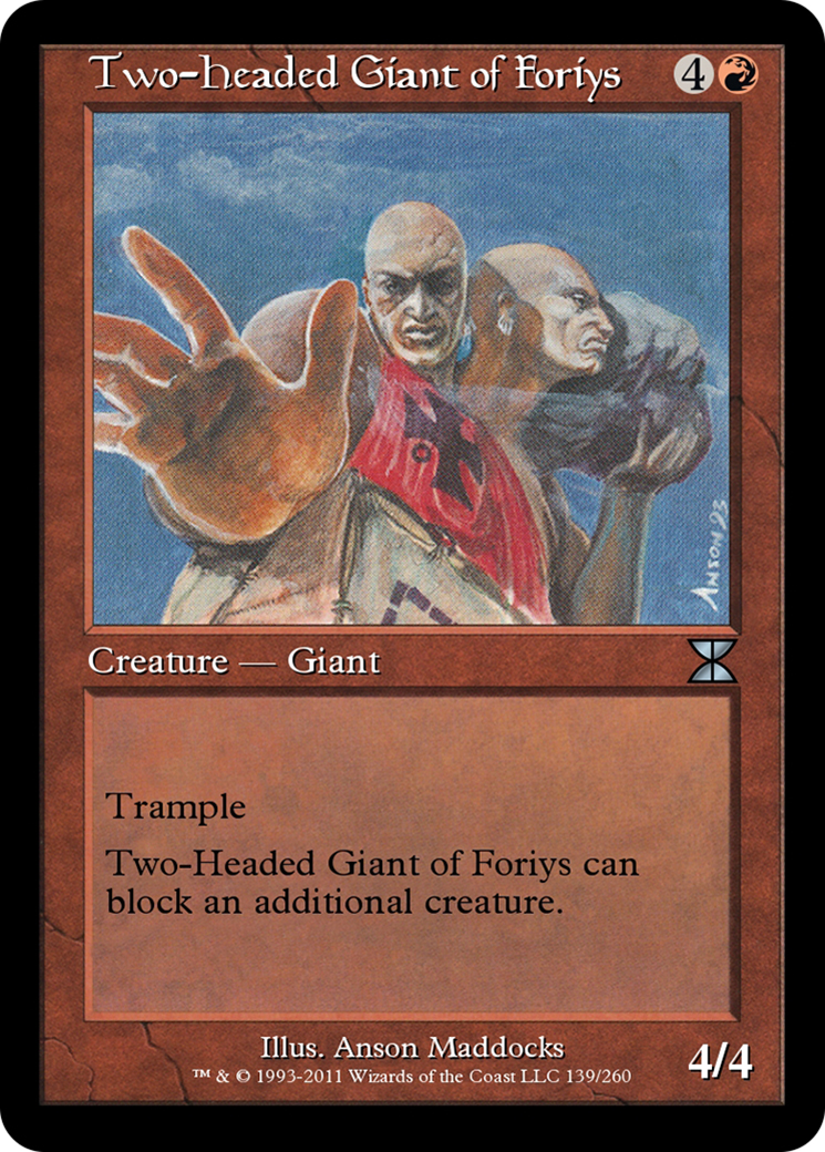 Image of Two-Headed Giant of Foriys (ME4-139) - Masters Edition IV