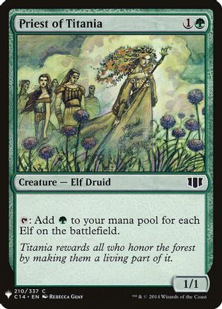 Image of Priest of Titania (LIST-210) - The List Reprints