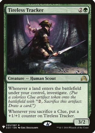 Image of Tireless Tracker (LIST-233) - The List Reprints
