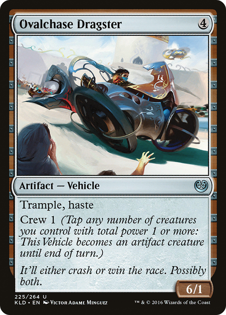 Image of Ovalchase Dragster (KLD-225) - Kaladesh Foil