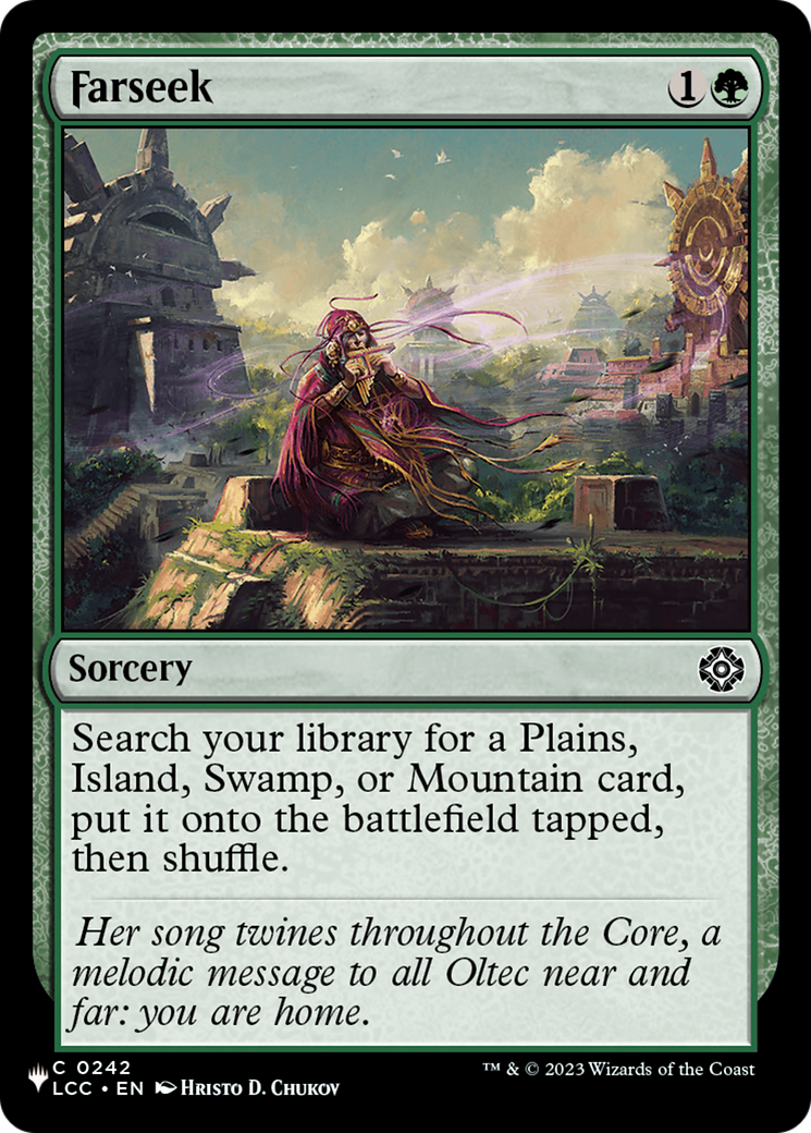 Image of Farseek (LIST-LCC-242) - The List