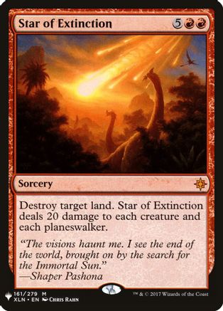 Image of Star of Extinction (LIST-161) - The List Reprints
