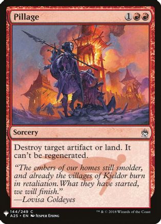 Image of Pillage (LIST-144) - The List Reprints