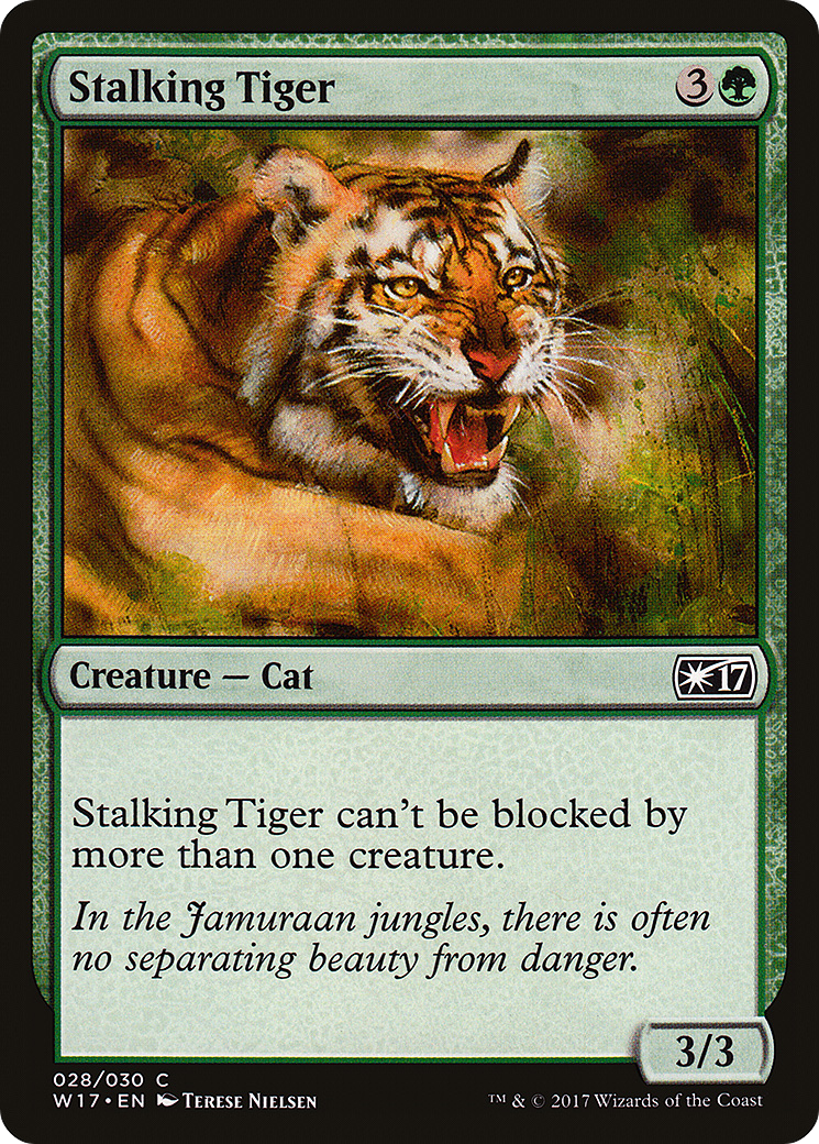 Image of Stalking Tiger (W17-028) - Welcome Deck 2017