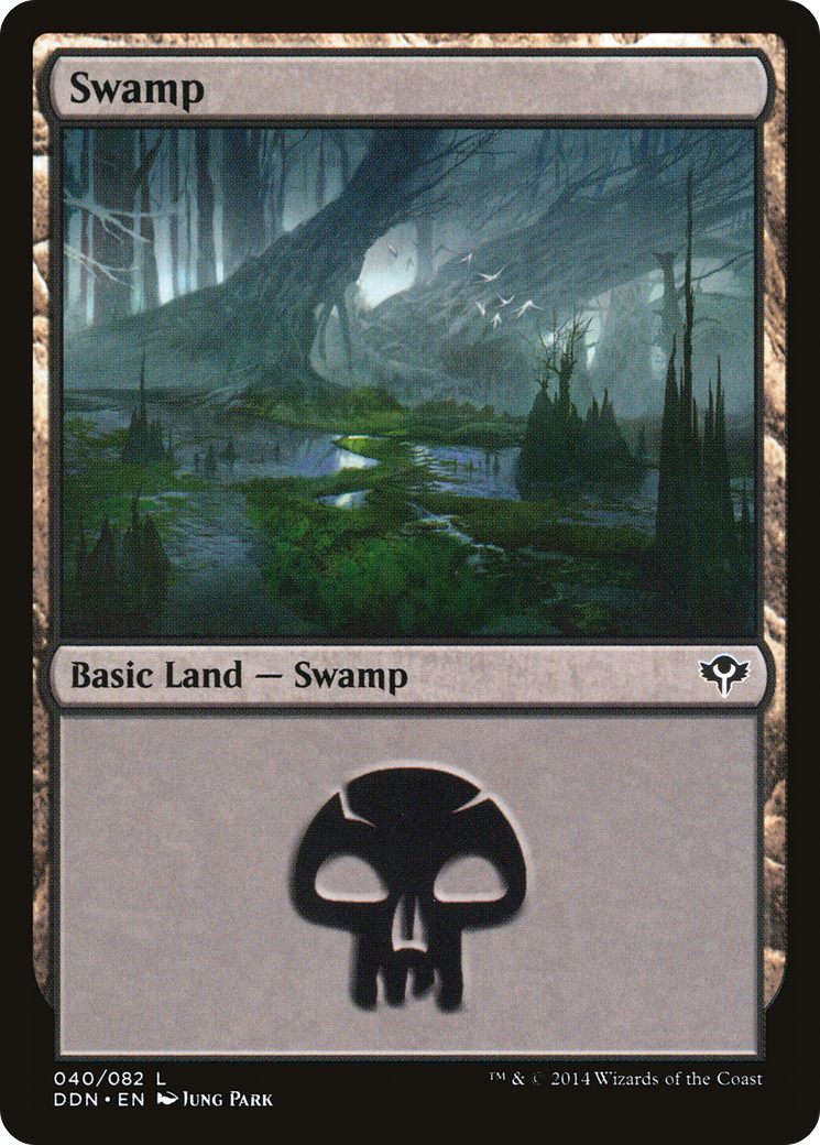 Image of Swamp (040) (DDN-040) - Duel Decks: Speed vs. Cunning