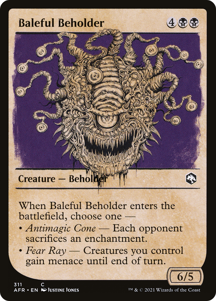 Image of Baleful Beholder (Showcase) (AFR-311) - Adventures in the Forgotten Realms: (Showcase)