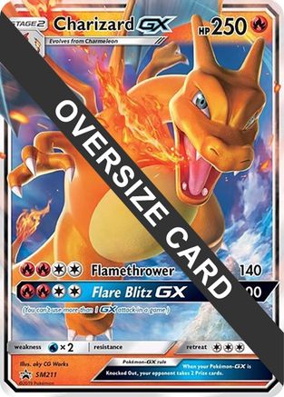 Image of Charizard GX SM211  - Holofoil Jumbo Cards - Promo