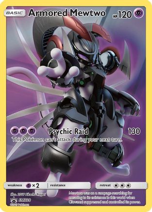 Image of Armored Mewtwo SM228  - Holofoil SM Promos - Promo