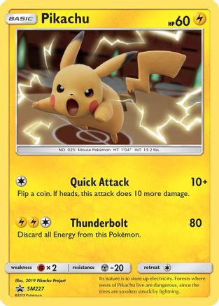Image of Pikachu SM227  - Holofoil SM Promos - Promo
