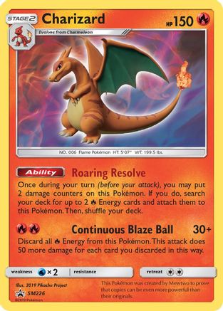 Image of Charizard SM226  - Holofoil SM Promos - Promo