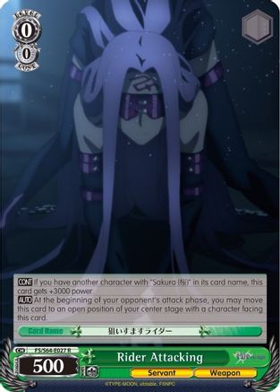 Image of Rider Attacking (FS/S64-E027 R) - Fate/stay night [Heaven’s Feel]