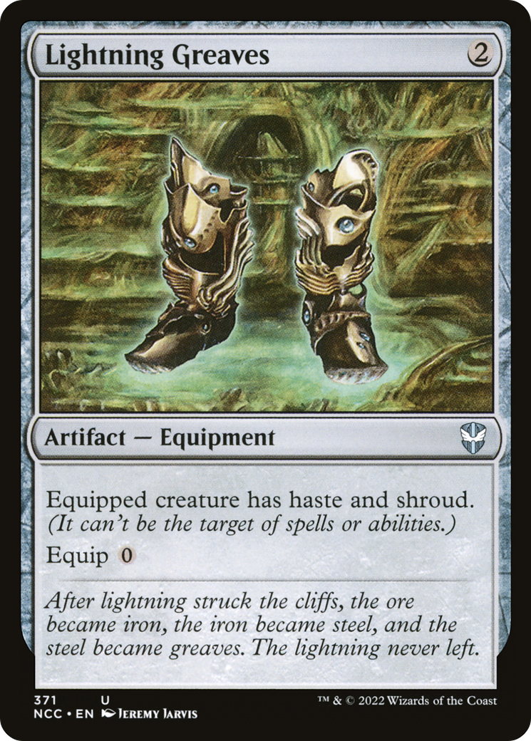 Image of Lightning Greaves (NCC-371) - New Capenna Commander
