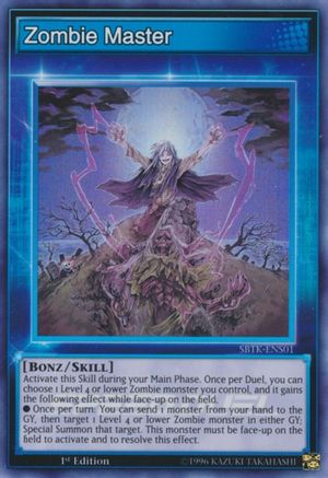 Image of Zombie Master (Skill Card) (SBTK-ENS01) - Speed Duel: Trials of the Kingdom 1st Edition