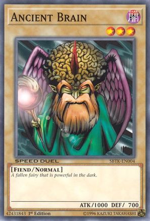 Image of Ancient Brain (SBTK-EN004) - Speed Duel: Trials of the Kingdom 1st Edition