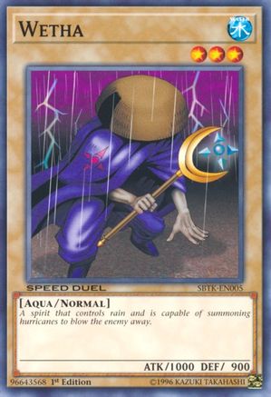 Image of Wetha (SBTK-EN005) - Speed Duel: Trials of the Kingdom 1st Edition