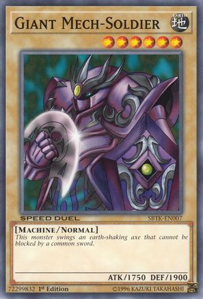 Image of Giant Mech-Soldier (SBTK-EN007) - Speed Duel: Trials of the Kingdom 1st Edition