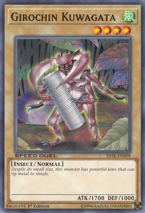 Image of Girochin Kuwagata (SBTK-EN009) - Speed Duel: Trials of the Kingdom 1st Edition