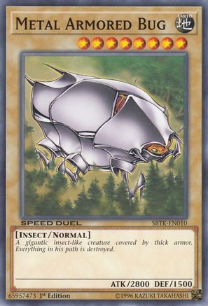 Image of Metal Armored Bug (SBTK-EN010) - Speed Duel: Trials of the Kingdom 1st Edition
