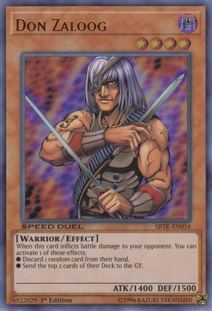 Image of Don Zaloog (SBTK-EN016) - Speed Duel: Trials of the Kingdom 1st Edition