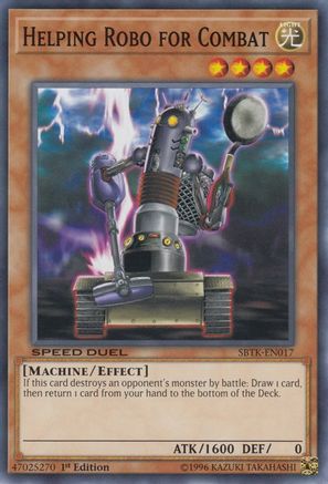 Image of Helping Robo for Combat (SBTK-EN017) - Speed Duel: Trials of the Kingdom 1st Edition