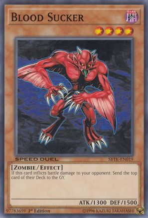 Image of Blood Sucker (SBTK-EN019) - Speed Duel: Trials of the Kingdom 1st Edition