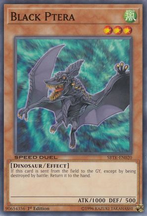 Image of Black Ptera (SBTK-EN020) - Speed Duel: Trials of the Kingdom 1st Edition