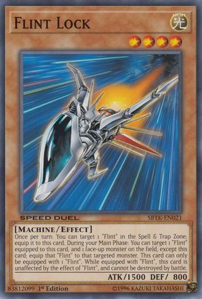 Image of Flint Lock (SBTK-EN021) - Speed Duel: Trials of the Kingdom 1st Edition
