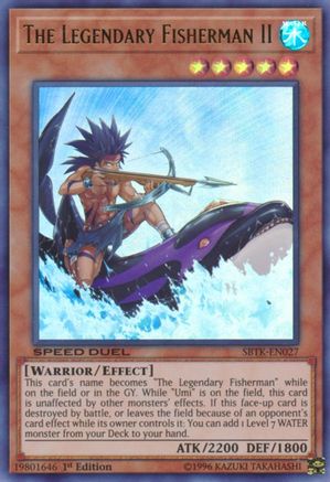 Image of The Legendary Fisherman II (SBTK-EN027) - Speed Duel: Trials of the Kingdom 1st Edition