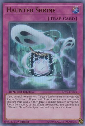 Image of Haunted Shrine (SBTK-EN043) - Speed Duel: Trials of the Kingdom 1st Edition