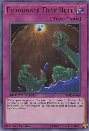Image of Floodgate Trap Hole (SBTK-EN046) - Speed Duel: Trials of the Kingdom 1st Edition