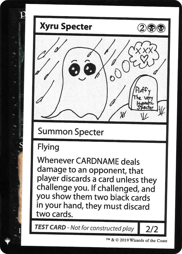 Image of Xyru Specter (CMB1-051) - Mystery Booster Playtest Cards 2019