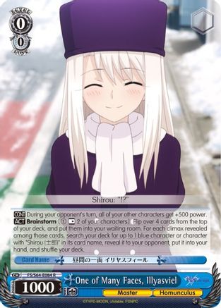 Image of One of Many Faces, Illyasviel (FS/S64-E084 R) - Fate/stay night [Heaven’s Feel]
