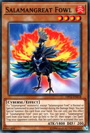 Image of Salamangreat Fowl (OP12-EN018) - OTS Tournament Pack 12 Unlimited