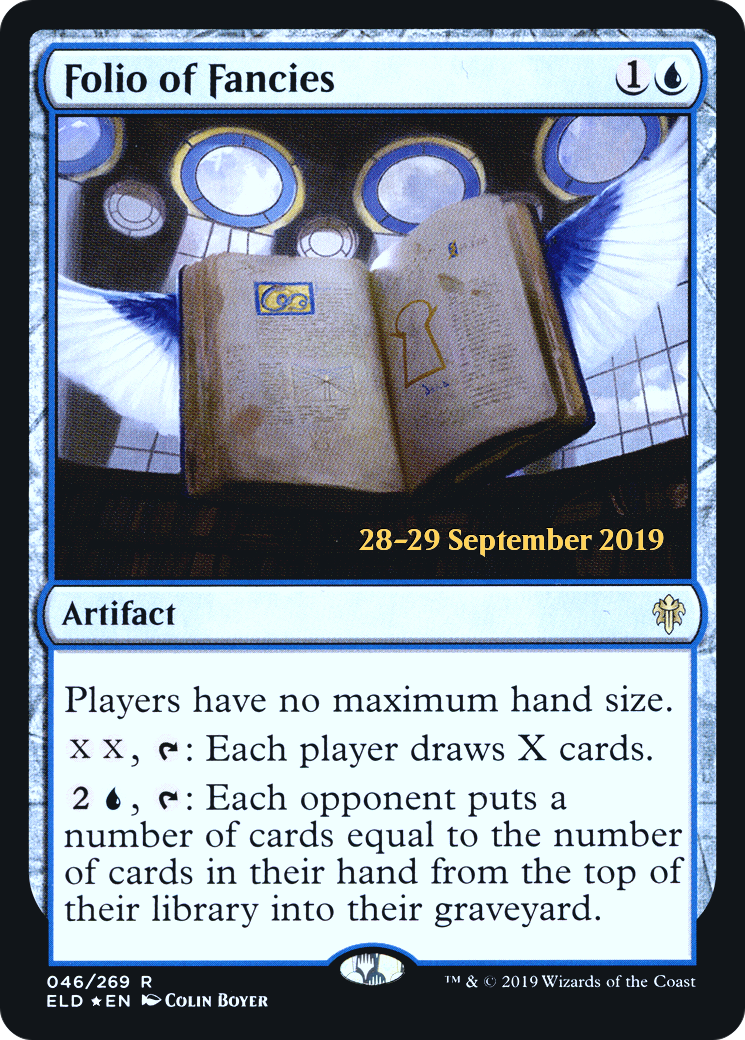 Image of Folio of Fancies (PRE-046) - Throne of Eldraine Promos Foil