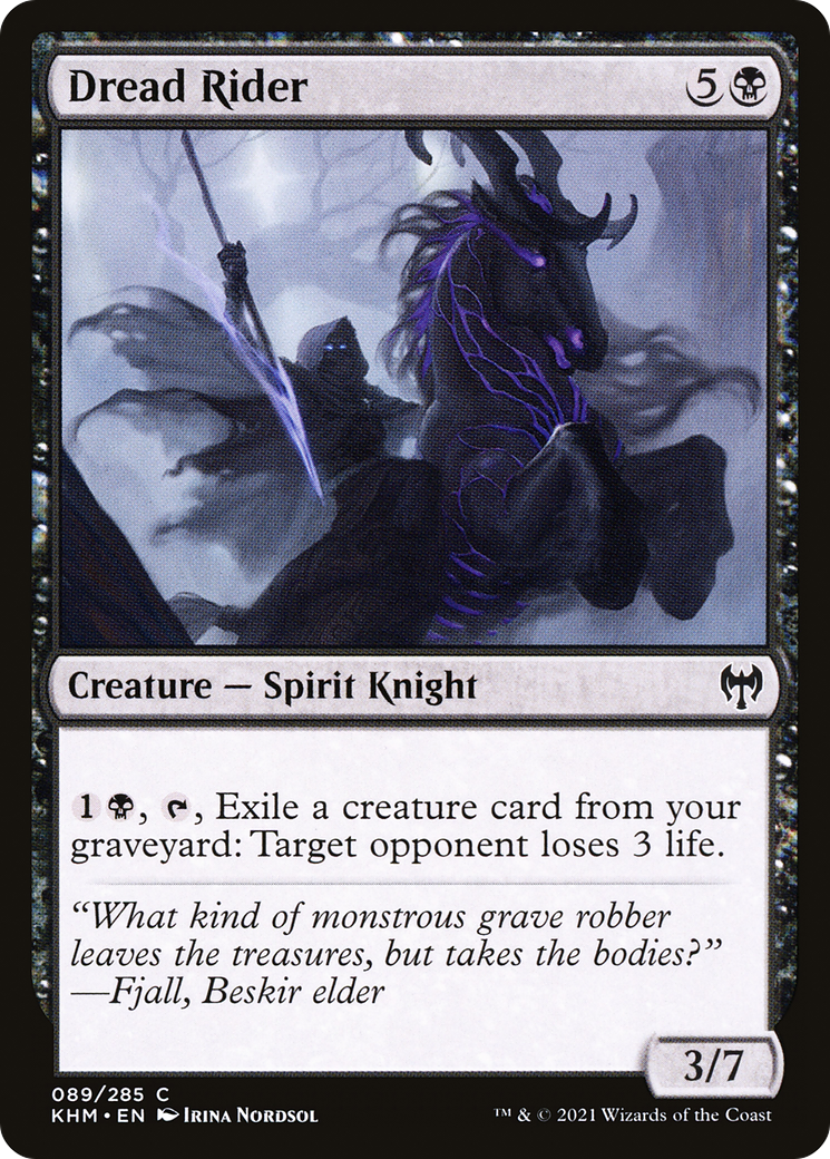 Image of Dread Rider (KHM-089) - Kaldheim