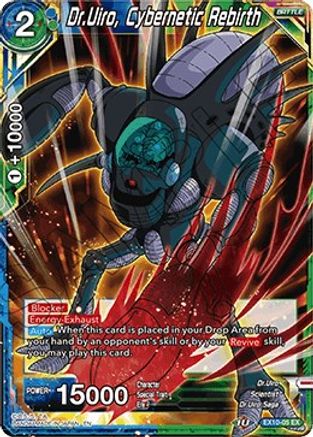 Image of Dr. Uiro, Cybernetic Rebirth (EX10-05) - Expansion Deck Box Set 10 Namekian Surge Foil