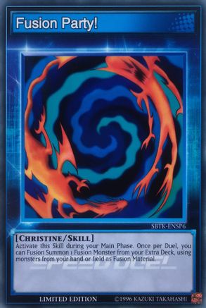 Image of Fusion Party! (SBTK-ENSP6) - Speed Duel: Trials of the Kingdom Limited