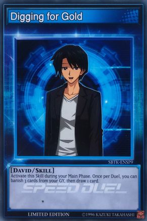 Image of Digging for Gold (SBTK-ENSP9) - Speed Duel: Trials of the Kingdom Limited