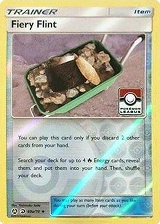 Image of Fiery Flint 60a/70  - Reverse Holofoil League & Championship Cards - Promo