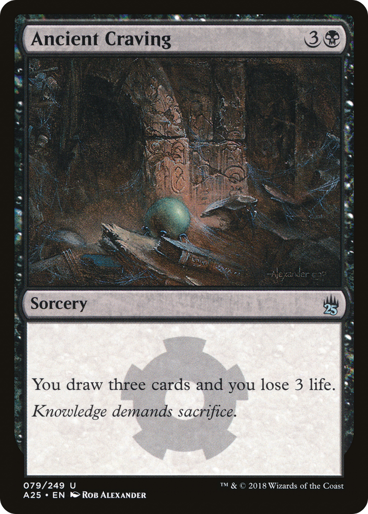 Image of Ancient Craving (A25-079) - Masters 25 Foil
