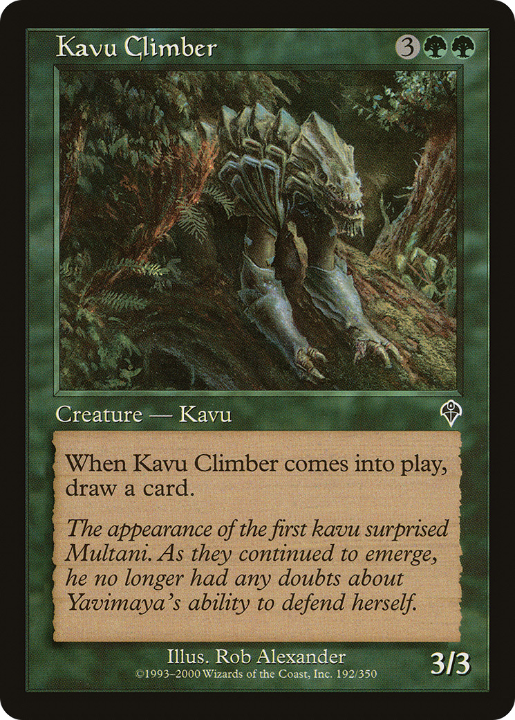 Image of Kavu Climber (INV-192) - Invasion