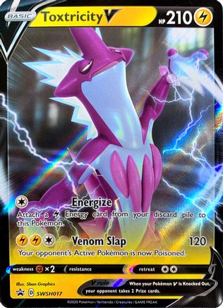 Image of Toxtricity V SWSH017  - Holofoil SWSH Sword & Shield Promo Cards - Promo