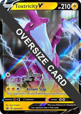 Image of Toxtricity V SWSH017  - Holofoil Jumbo Cards - Promo