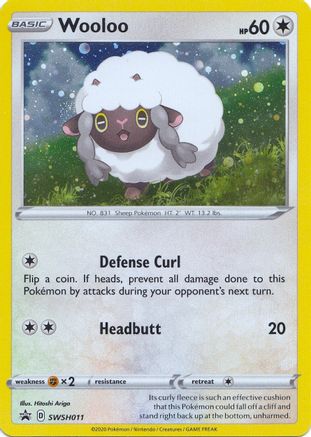 Image of Wooloo SWSH011  - Holofoil SWSH Sword & Shield Promo Cards - Promo