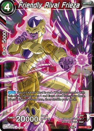 Image of Friendly Rival Frieza (SD11-02) - Universal Onslaught Foil