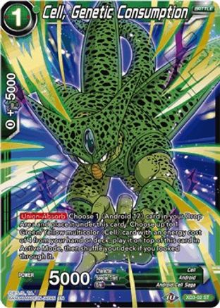 Image of Cell, Genetic Consumption (XD3-02) - Universal Onslaught Foil