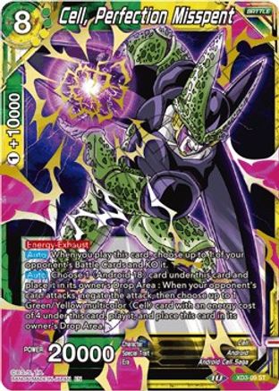 Image of Cell, Perfection Misspent (XD3-09) - Universal Onslaught