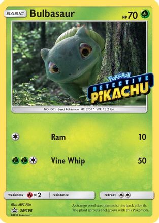 Image of Bulbasaur SM198  - Holofoil SM Promos - Promo